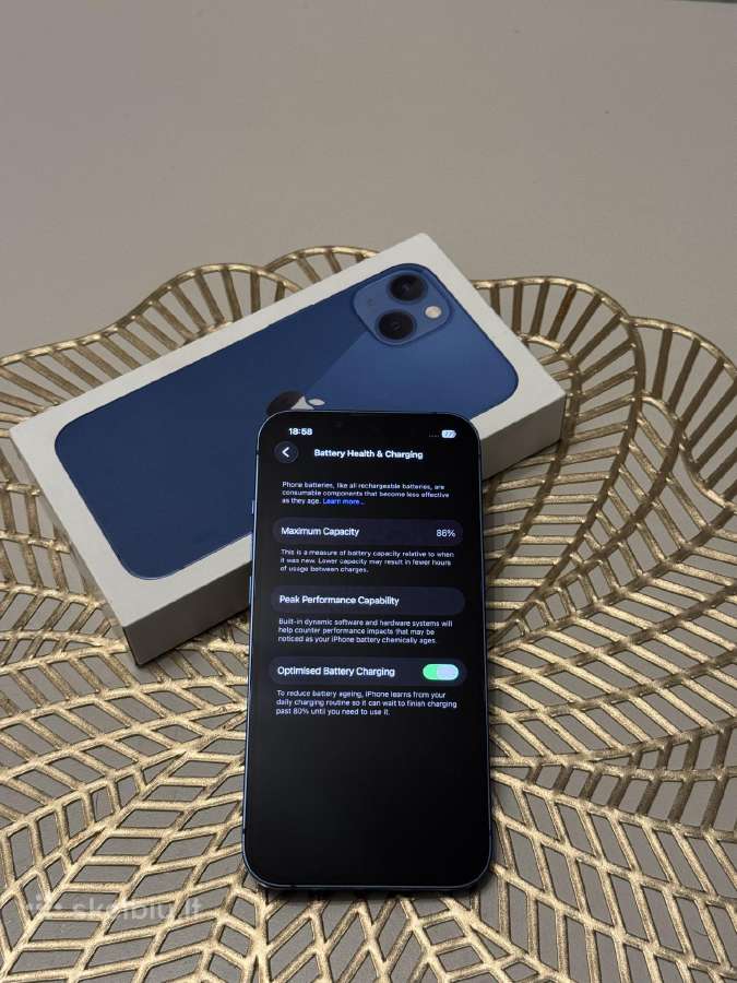 iPhone 13 midnight blue - nuotraukos Nr. 3