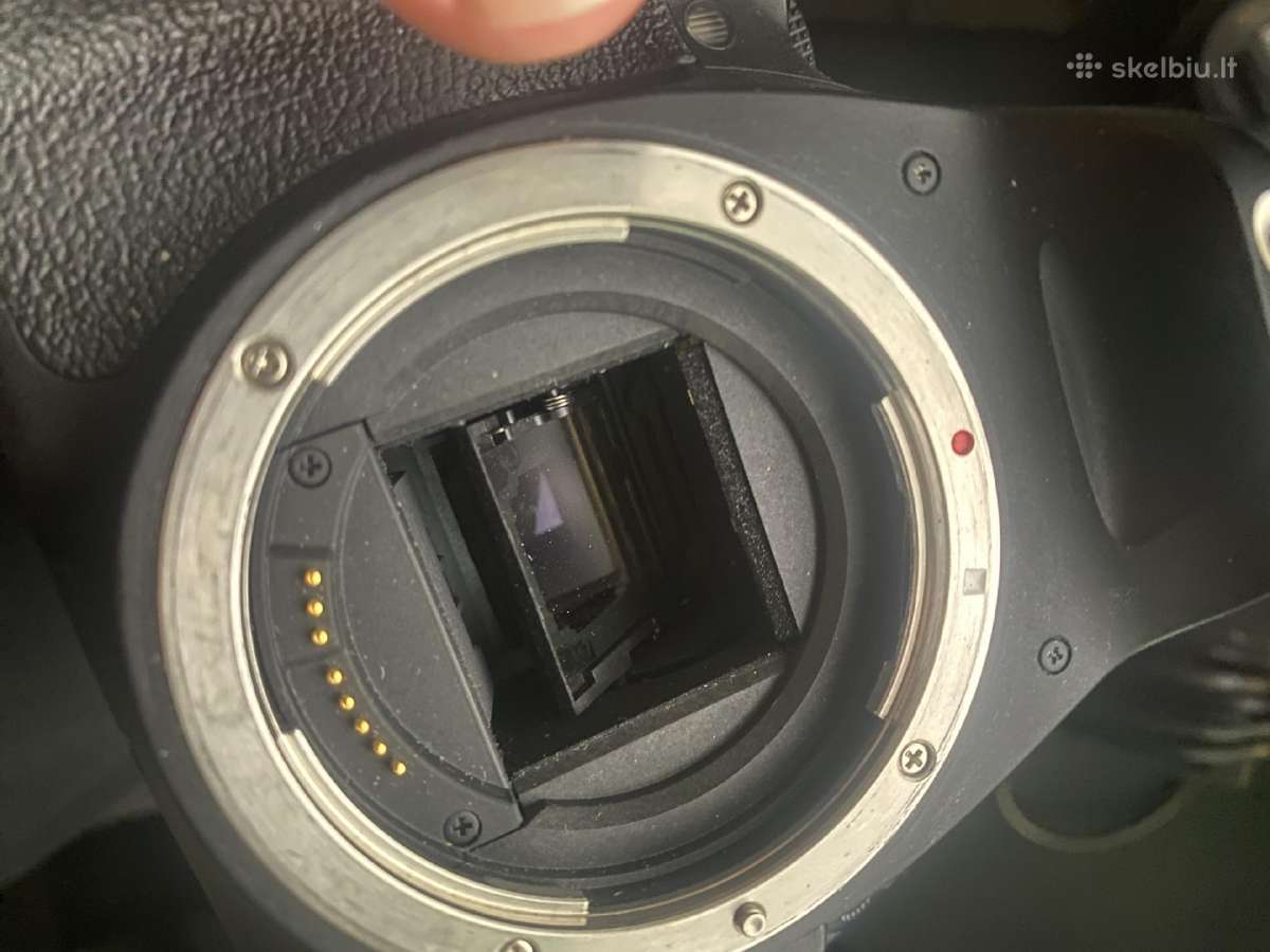 Canon EOS 600d komplektas - nuotraukos Nr. 5