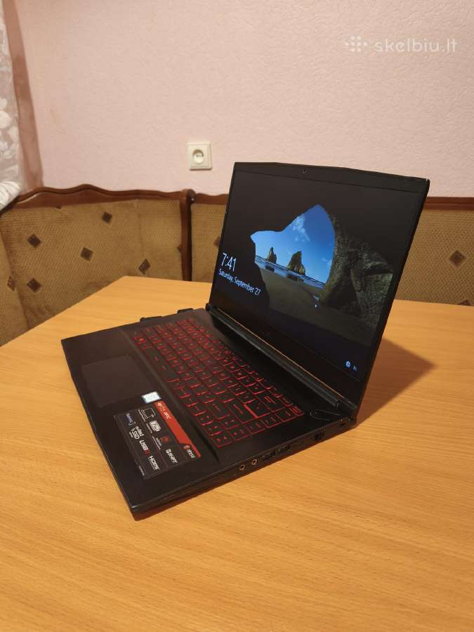 Msi kompiuteris,gtx 1050,1tb, 16gb Ddr4 - nuotraukos Nr. 2