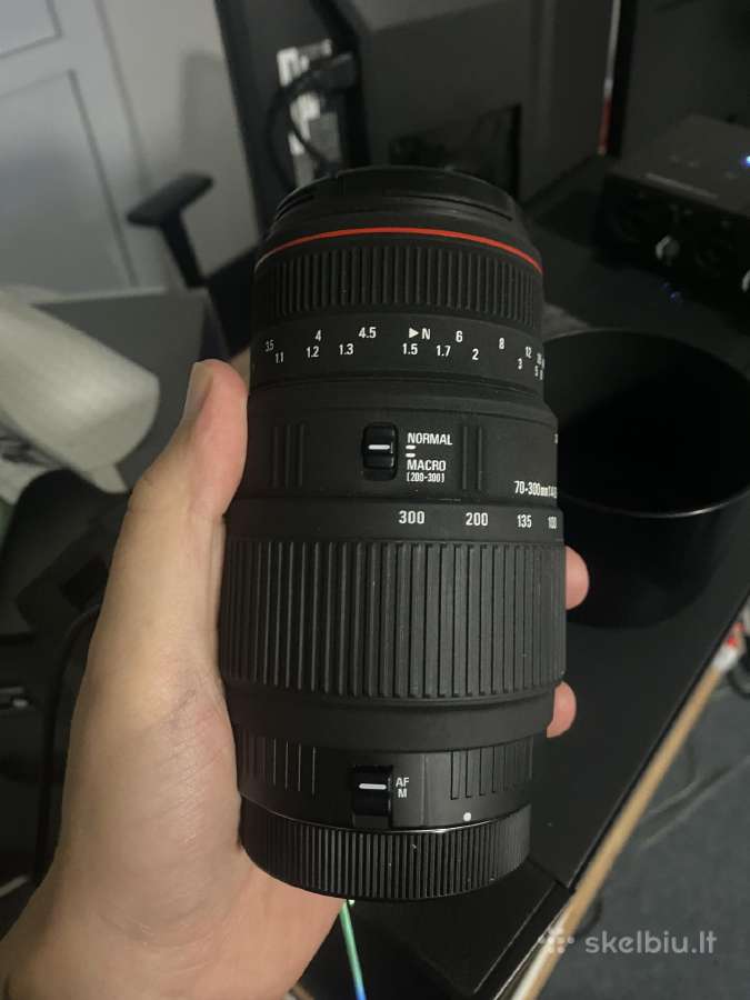 Sigma 70–300mm f/4–5.6 Apo Dg Macro – Canon Ef - nuotraukos Nr. 2