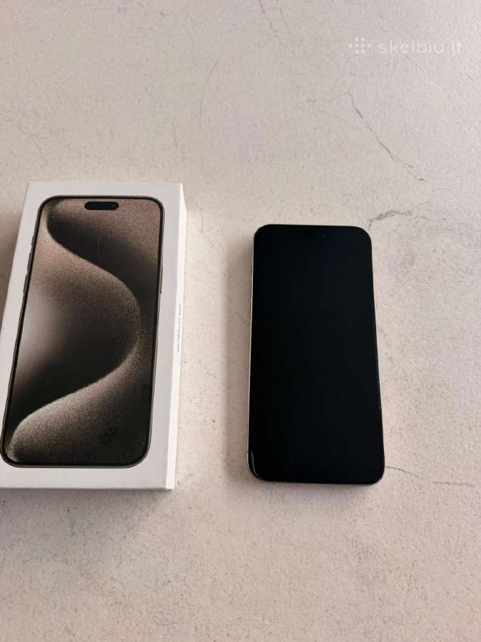 Parduodu iPhone 15 Pro Max 256 GB, Titanium - nuotraukos Nr. 2