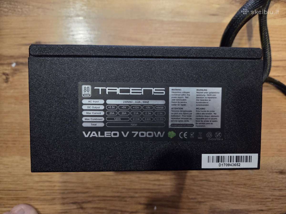 Tvarkinga Ryzen 5 5600g dėžė - nuotraukos Nr. 17