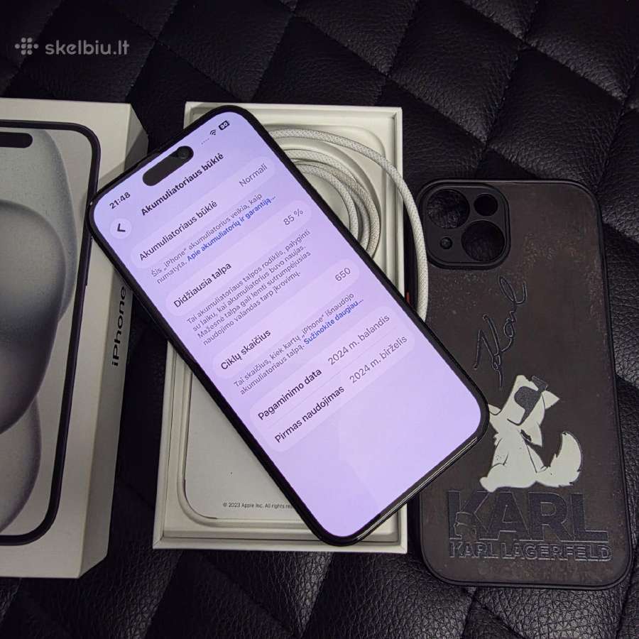 Parduodu Apple 15 - nuotraukos Nr. 5