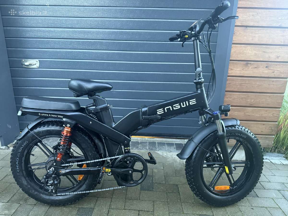 Elektrinis dviratis Engwe X20 Se 750w 14.4ah - nuotraukos Nr. 2
