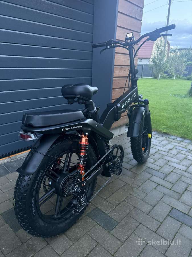 Elektrinis dviratis Engwe X20 Se 750w 14.4ah - nuotraukos Nr. 3