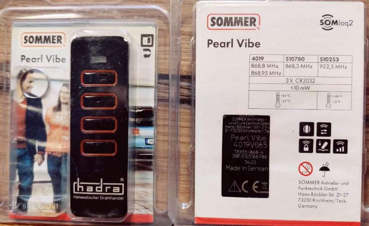 Sommer pulteliai 868 MHz - nuotraukos Nr. 2