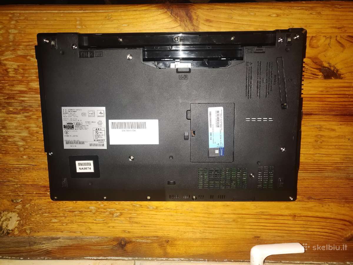 Dell inspiron N5010 + Fujitsu A574h - nuotraukos Nr. 6
