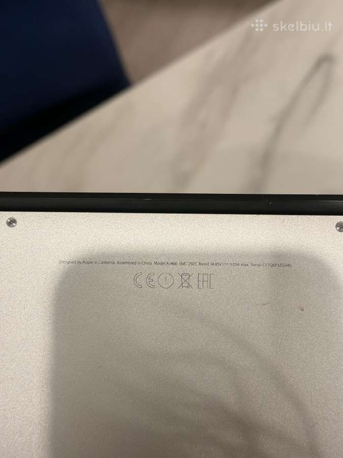 MacBook air 2015 - nuotraukos Nr. 6