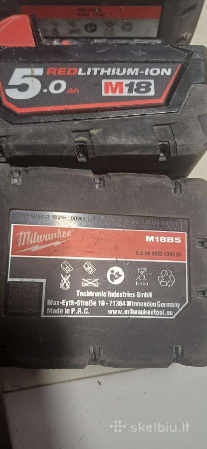 Akumuliatorinis hermetiko pistoletas Milwaukee - nuotraukos Nr. 4