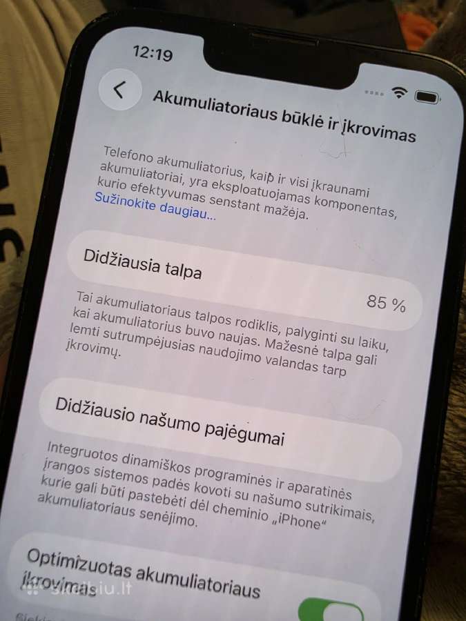 iPhone 13 256gb - nuotraukos Nr. 9
