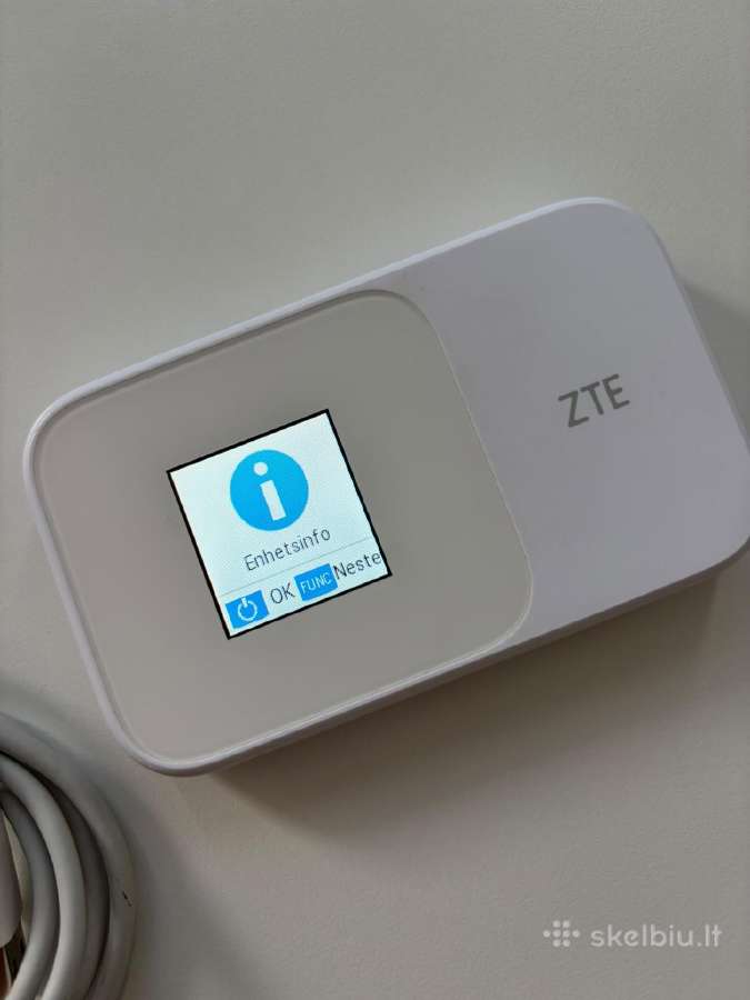 Portatyvus 4G maršrutizatorius Zte Mf986d - nuotraukos Nr. 8
