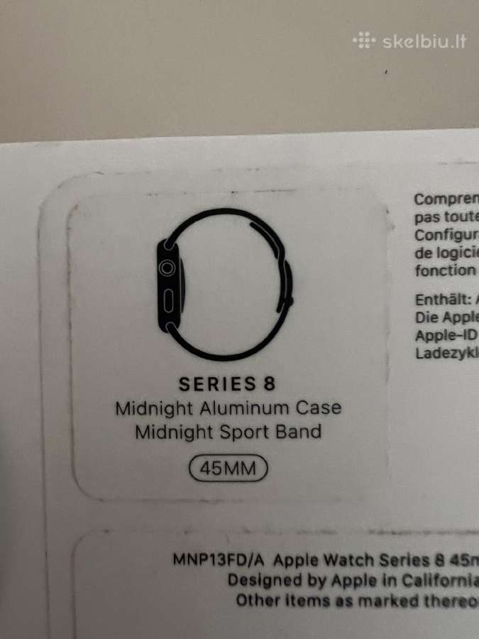 Apple watch 8 45mm - nuotraukos Nr. 7