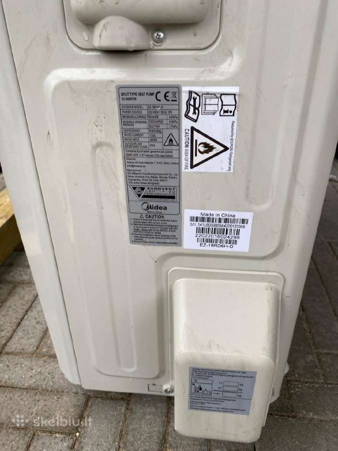 Midea Ez-18rd6-i + Ez-18rd6h-o - nuotraukos Nr. 6