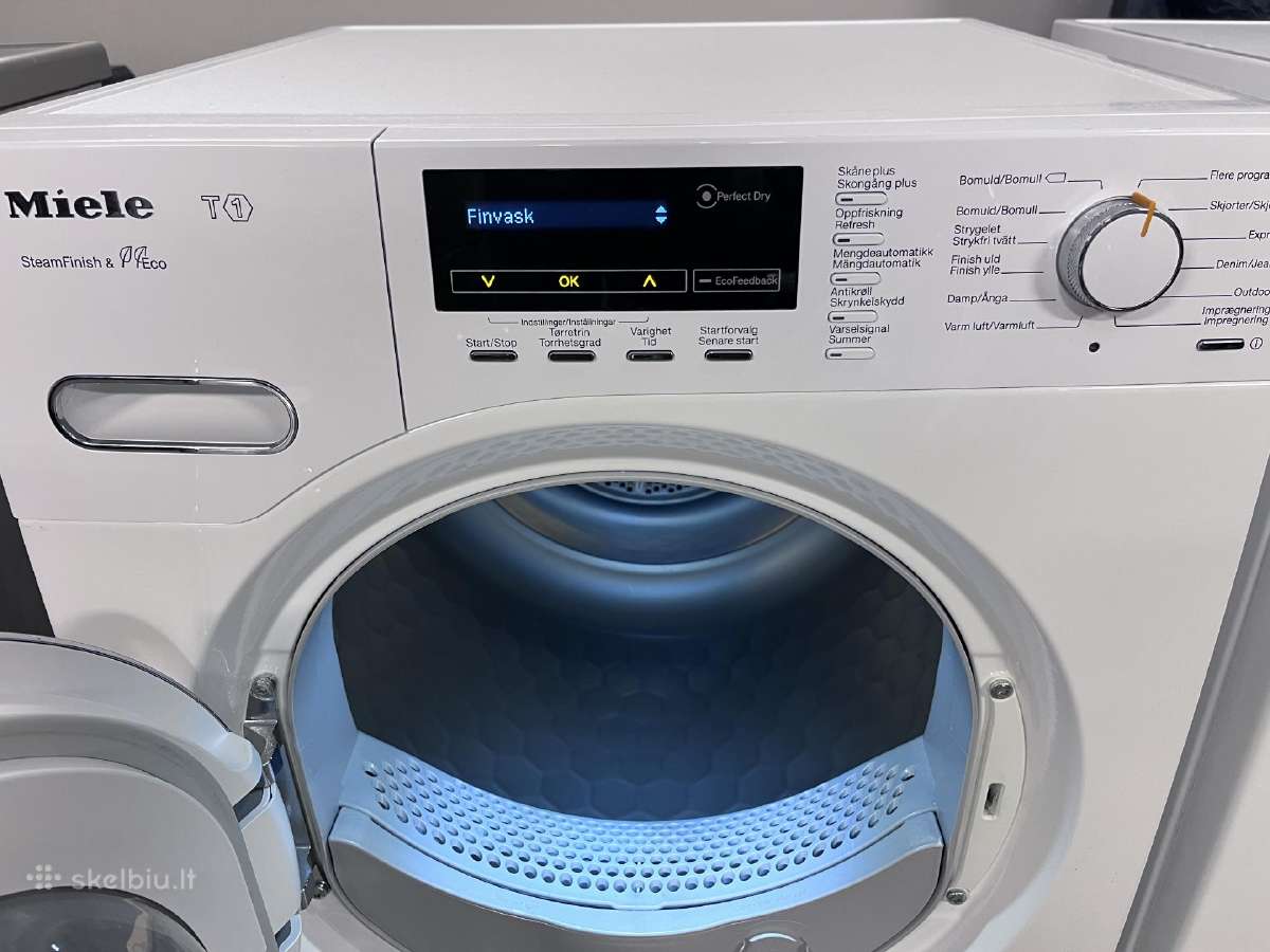 Miele džiovyklė 8kg - nuotraukos Nr. 5
