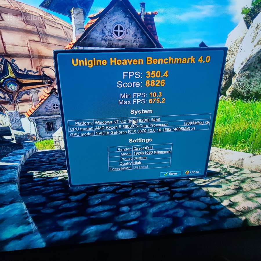 Ryzen 5 5600x,16ram,512nvme+500gbhdd,rtx3070 8gb - nuotraukos Nr. 5
