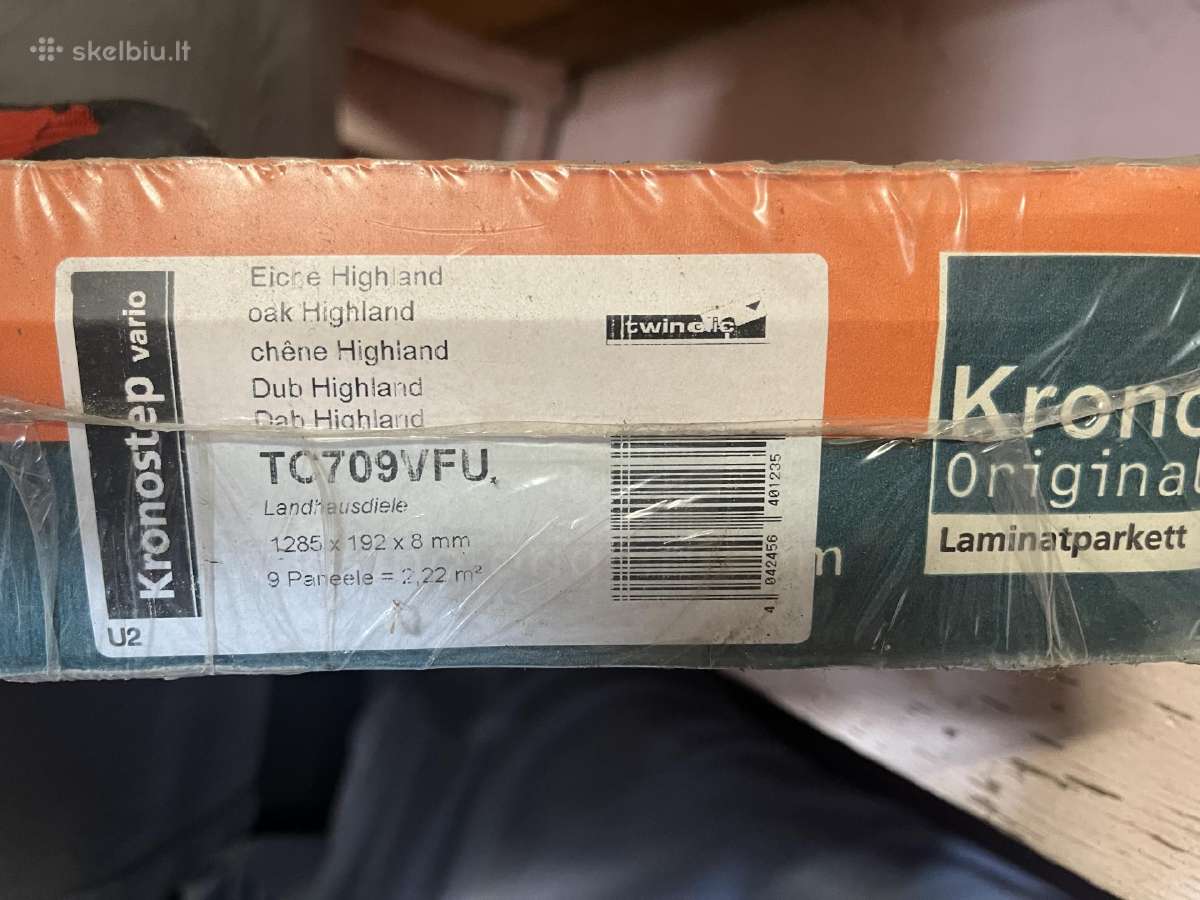 Vokiškas laminatas Krono original su V-grioveliu - nuotraukos Nr. 4
