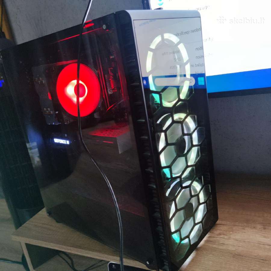 Ryzen 5 5600x,16ram,512nvme+500gbhdd,rtx3070 8gb - nuotraukos Nr. 9