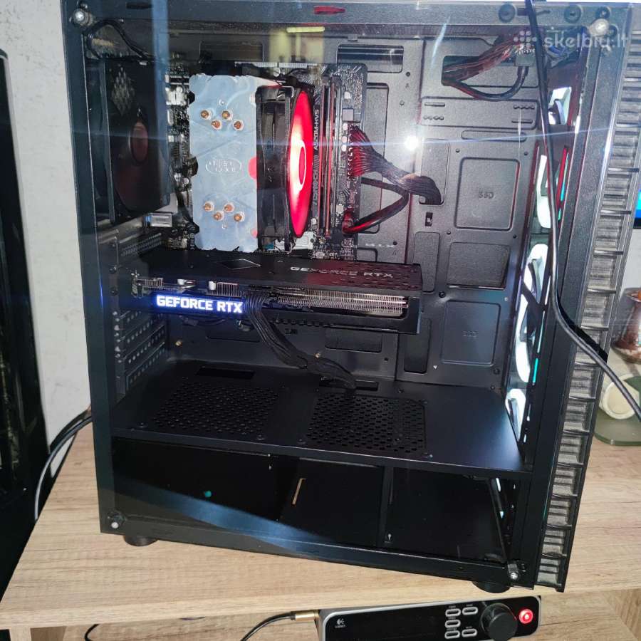 Ryzen 5 5600x,16ram,512nvme+500gbhdd,rtx3070 8gb - nuotraukos Nr. 11