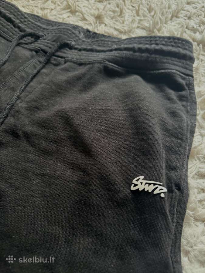 Stwd. juodos baggy jogger kelnės - nuotraukos Nr. 2