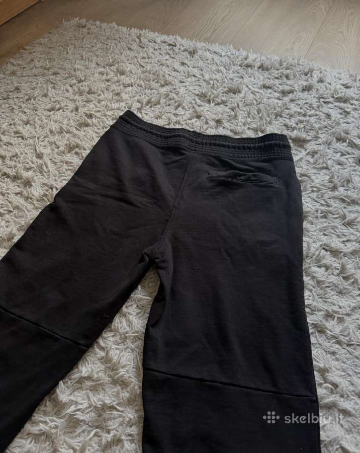 Stwd. juodos baggy jogger kelnės - nuotraukos Nr. 3