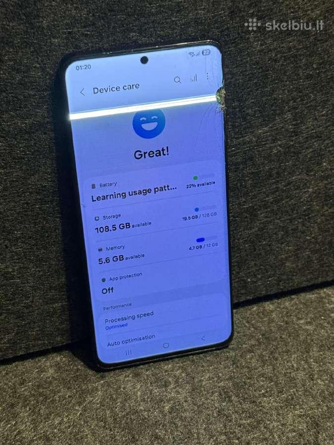 Samsung S21 Ultra 5G Sm-g998b/DS 12/128 - nuotraukos Nr. 4