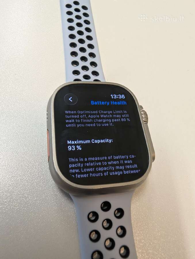 Apple Watch Ultra 2 (naudotas, bet idealus) - nuotraukos Nr. 2