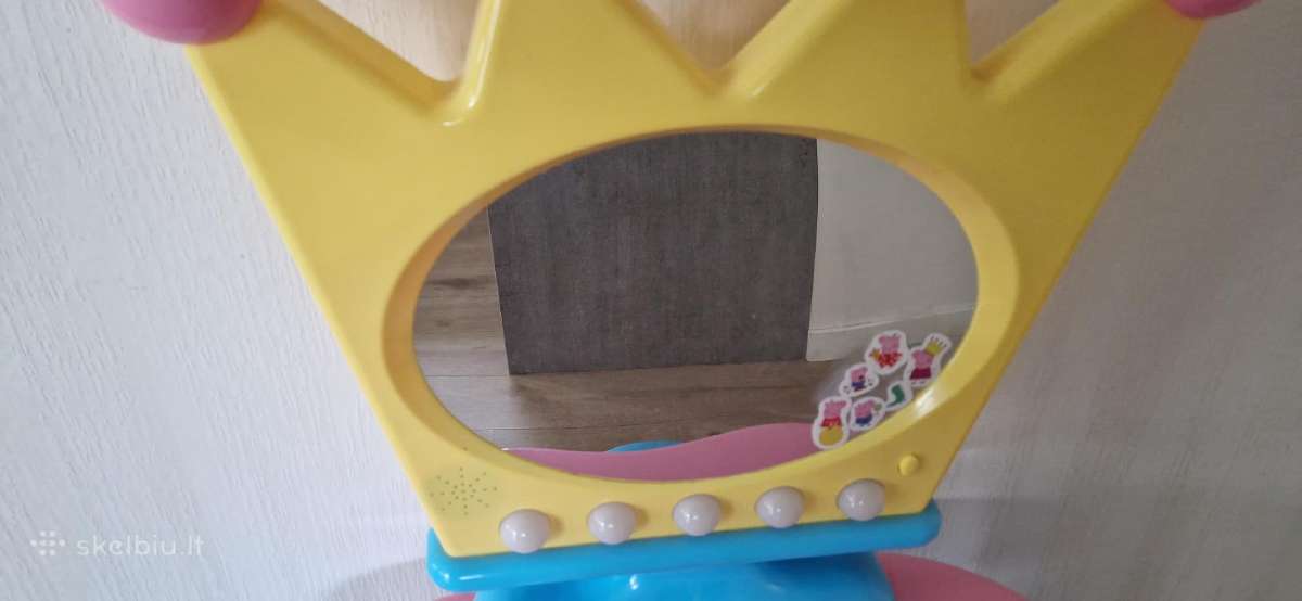 Vaikiškas žaidimo stalas su kedė Peppa Pig - nuotraukos Nr. 3