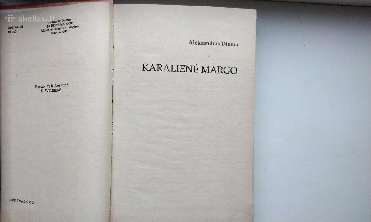 A. Diuma. Karalienė Margo. Ševaljė de Mezon Ružas - nuotraukos Nr. 3