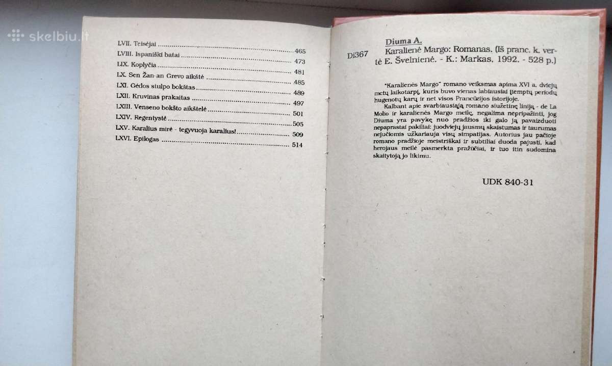 A. Diuma. Karalienė Margo. Ševaljė de Mezon Ružas - nuotraukos Nr. 8