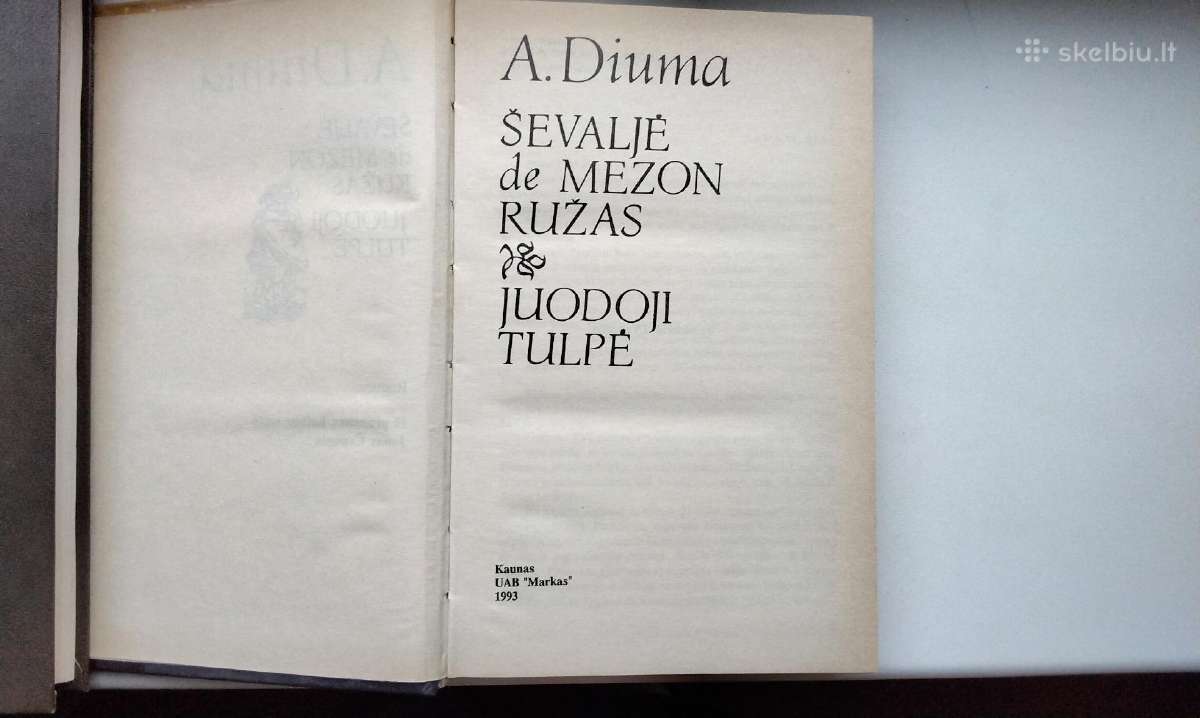 A. Diuma. Karalienė Margo. Ševaljė de Mezon Ružas - nuotraukos Nr. 10