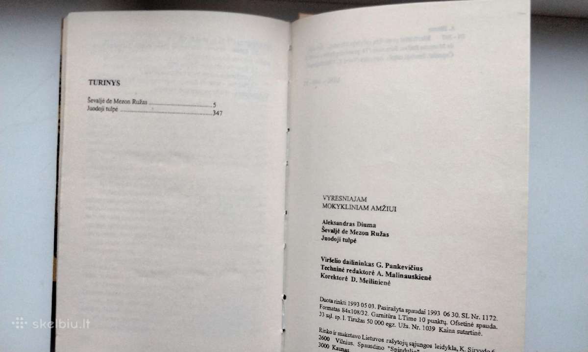 A. Diuma. Karalienė Margo. Ševaljė de Mezon Ružas - nuotraukos Nr. 18