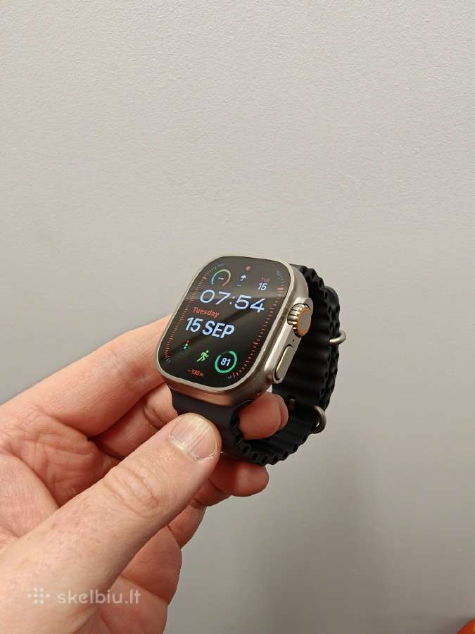 Apple Watch Ultra 2 + Ocean band - nuotraukos Nr. 2