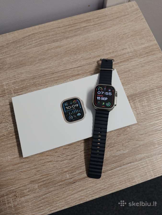 Apple Watch Ultra 2 + Ocean band - nuotraukos Nr. 9