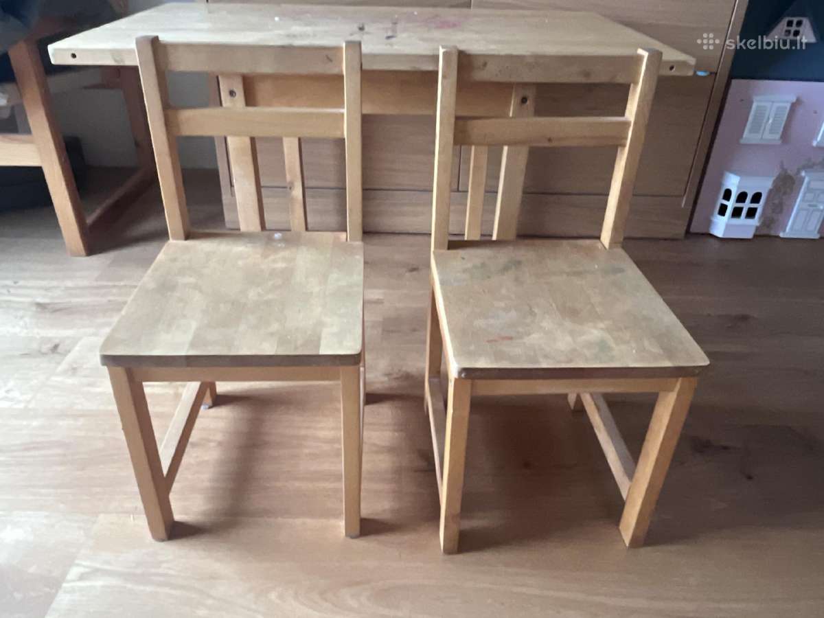 Ikea vaikiškas stalas, kėdutės - nuotraukos Nr. 4