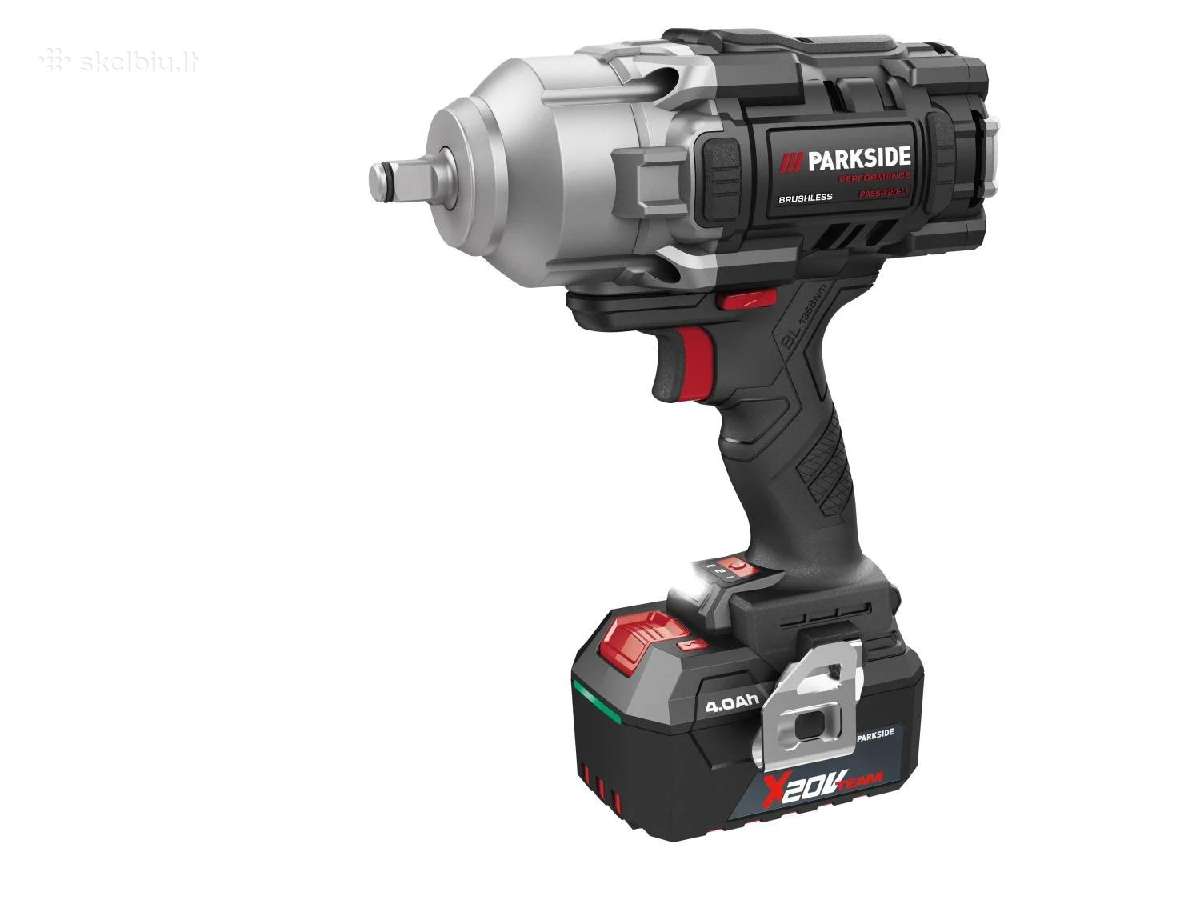 Parkside smūginis veržliasukis 1356nm Passp 20-c4 - nuotraukos Nr. 6