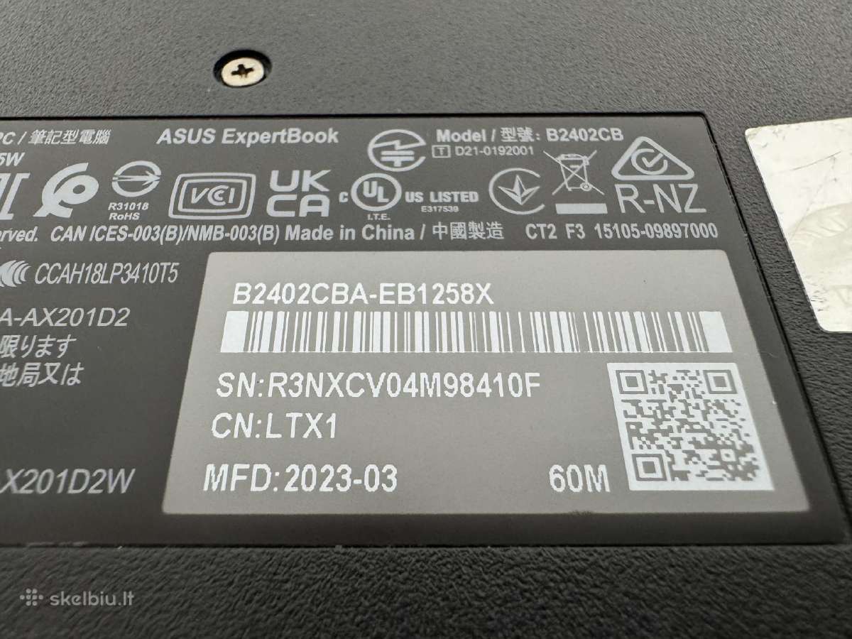 Asus Expertbook B240 - nuotraukos Nr. 4
