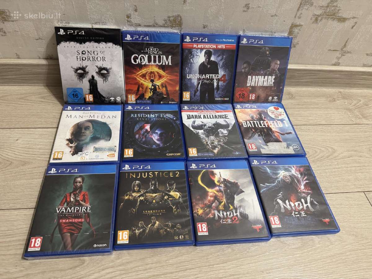 Ps5 Ps4 PS3 žaidimai - nuotraukos Nr. 2