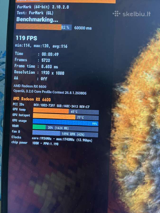 Rx 6600 - nuotraukos Nr. 5
