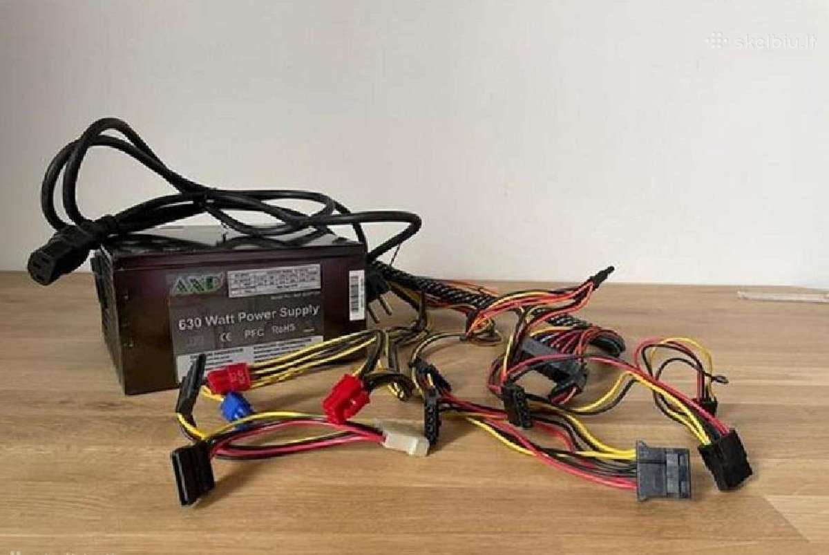 Psu nuo 250w iki 630w ir korpusai ir kitos dalys - nuotraukos Nr. 3