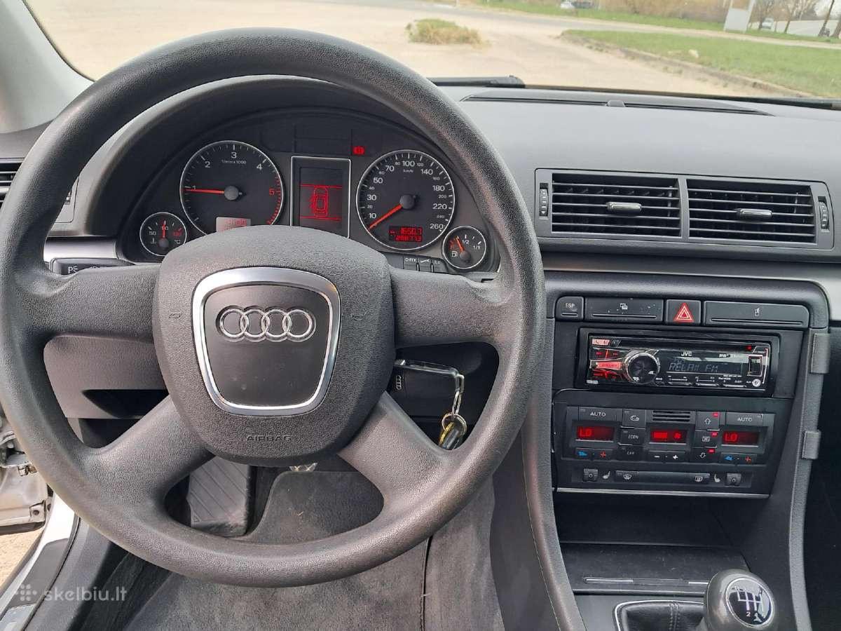 Audi a-4.2005metai.2,0tdi.103kw. - nuotraukos Nr. 9