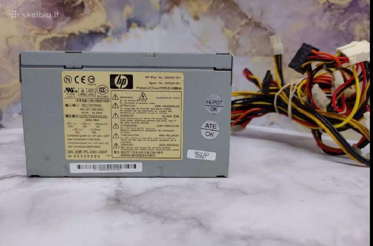Psu nuo 250w iki 630w ir korpusai ir kitos dalys - nuotraukos Nr. 6