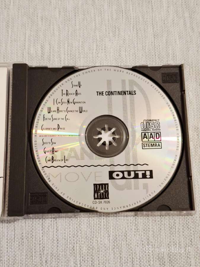 The Continentals – Stand Up, Move Out! (CD) - nuotraukos Nr. 3