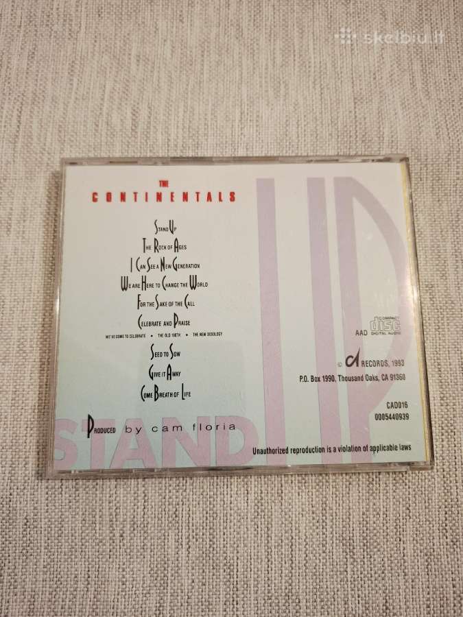 The Continentals – Stand Up, Move Out! (CD) - nuotraukos Nr. 4