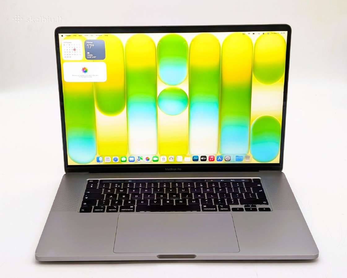 Apple MacBook Pro 16 i7 16gb 512gb Radeon Pro 4gb - nuotraukos Nr. 2