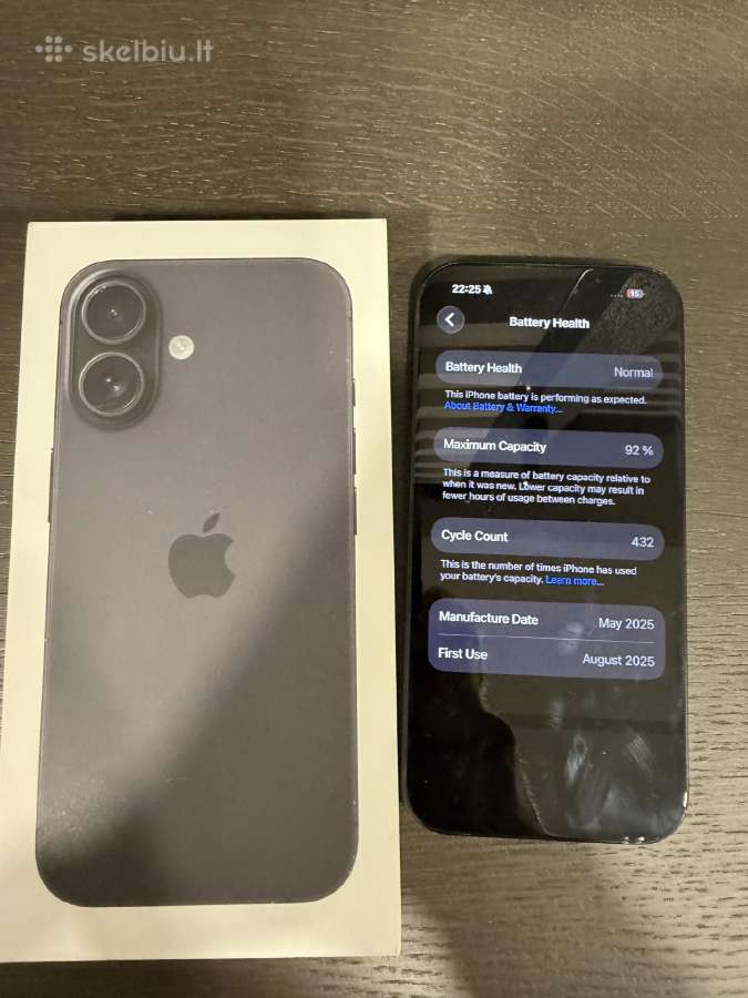 iPhone 16 126g - nuotraukos Nr. 5
