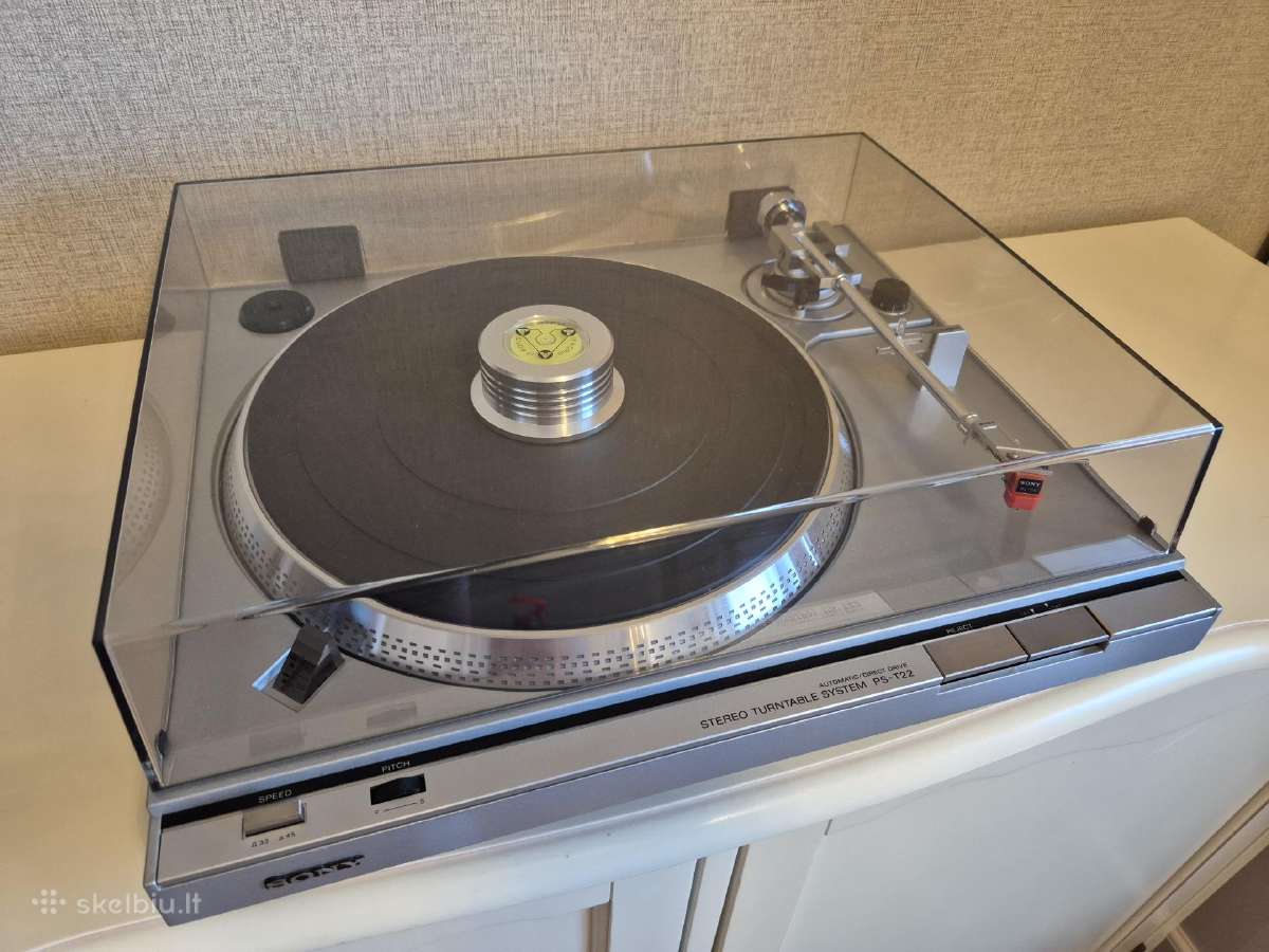 Plokštelių Grotuvas Sony Ps-t22 - nuotraukos Nr. 3