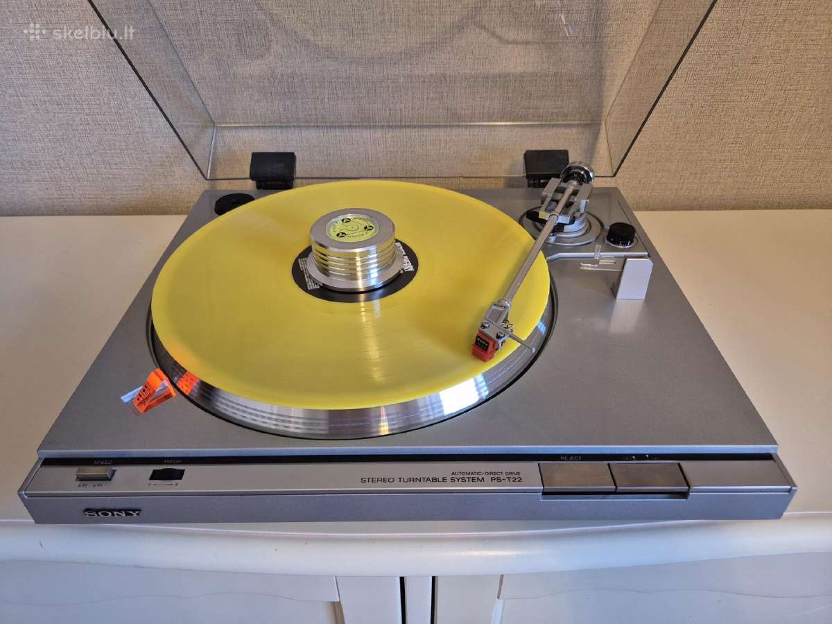 Plokštelių Grotuvas Sony Ps-t22 - nuotraukos Nr. 8