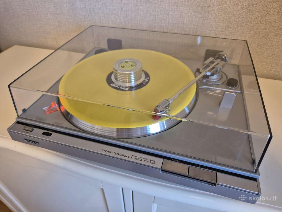 Plokštelių Grotuvas Sony Ps-t22 - nuotraukos Nr. 9