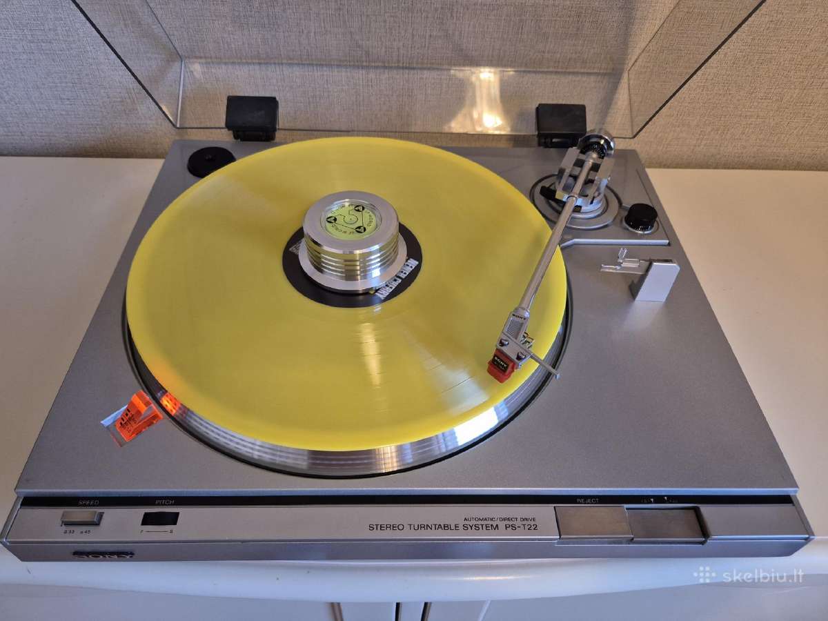 Plokštelių Grotuvas Sony Ps-t22 - nuotraukos Nr. 11