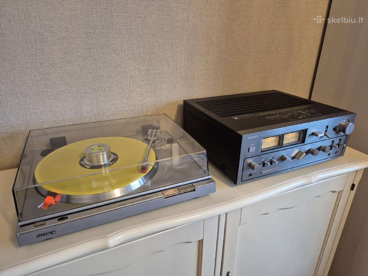 Plokštelių Grotuvas Sony Ps-t22 - nuotraukos Nr. 12